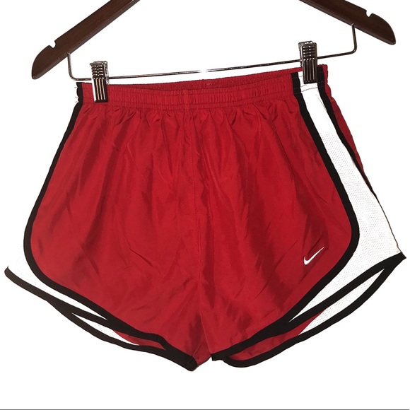 Nike Pants - Nike Dri Fit Running Shorts Red Womens Small